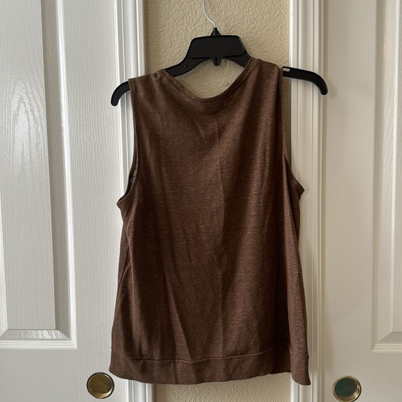 J. Jill brown tank top - Picture 2 of 4